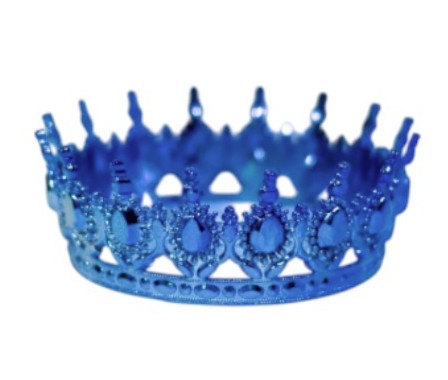 Mavi Mika Pasta Tacı